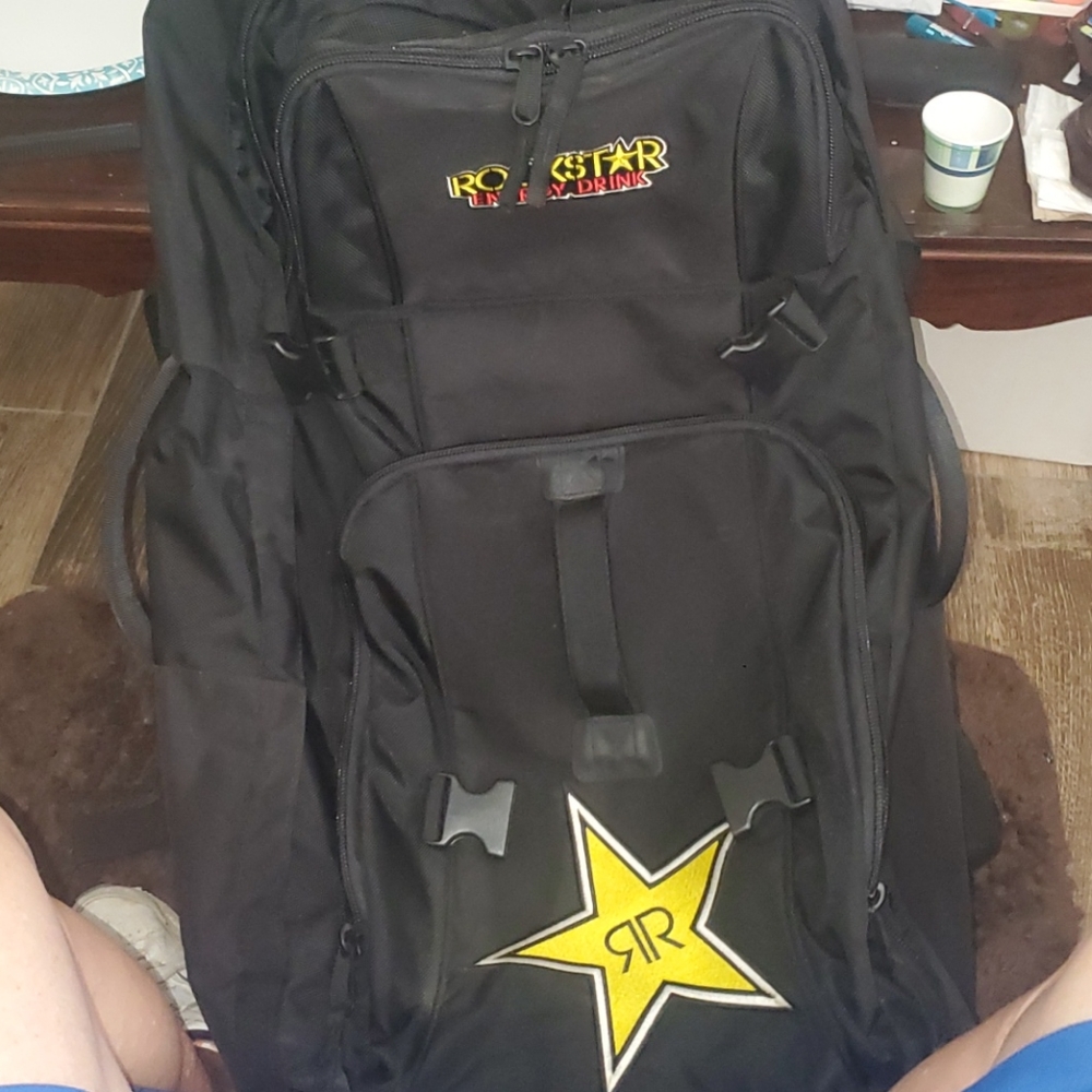 ROCKSTAR ENERGY WHEELED TRAVEL BAG